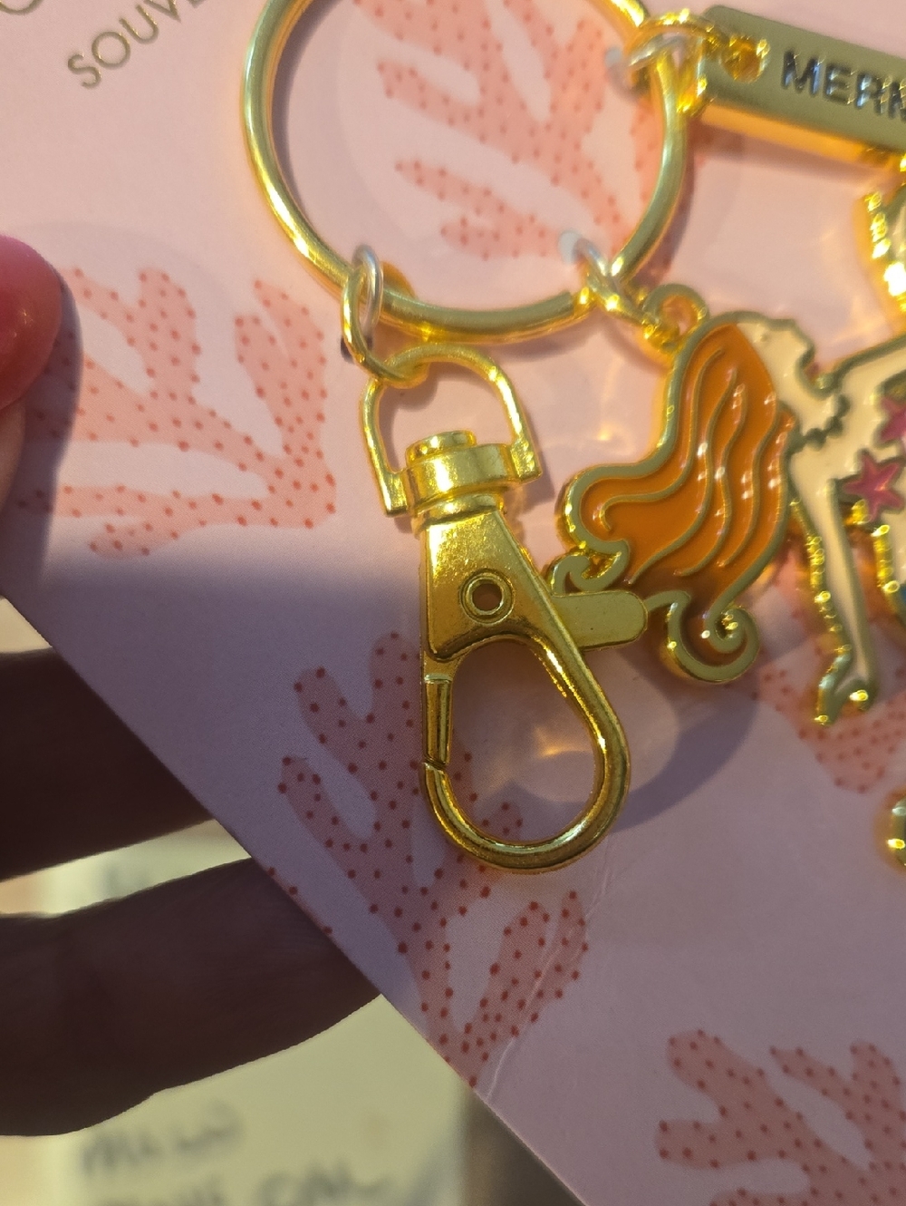 New Cape Shore "Mermaid at Heart" Souvenir Keychain - Picture 4 of 6